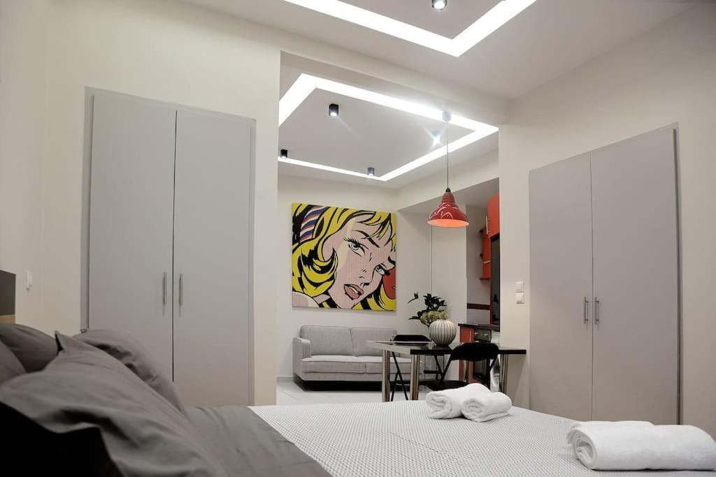 Apartment At Eksarhia Center Atenas Exterior foto
